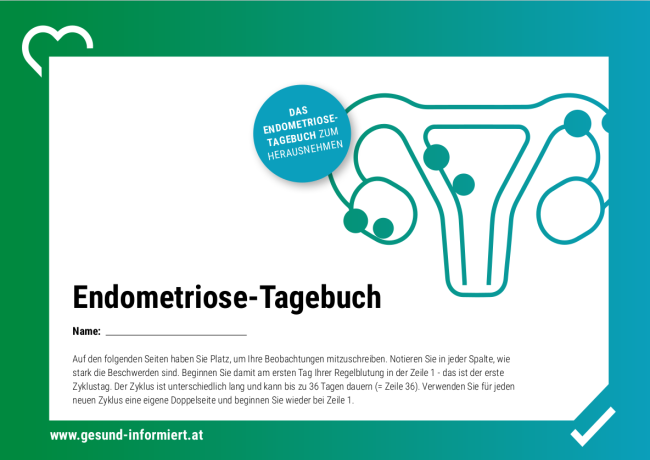 Endometriose-Tagebuch Cover