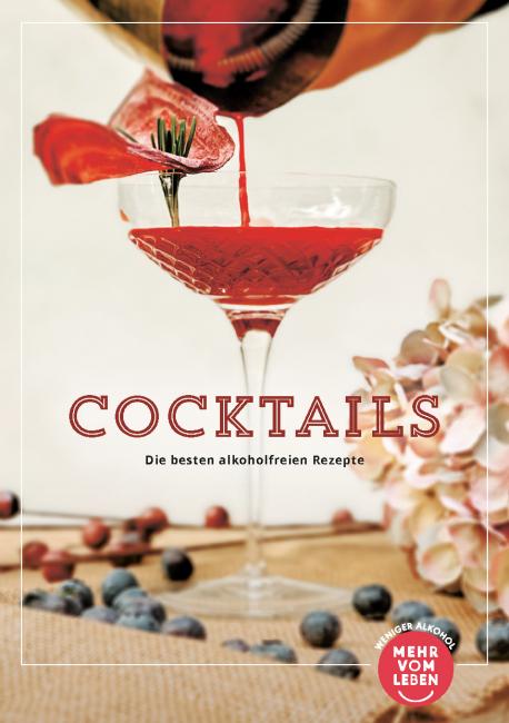 Titelseite Rezeptheft alkoholfreie Cocktails