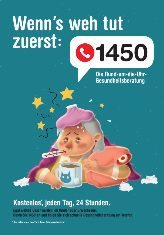 Folder 1450 Frau krank