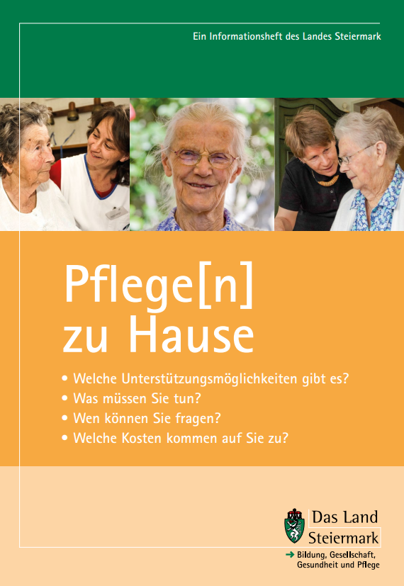 Broschüre Pflege