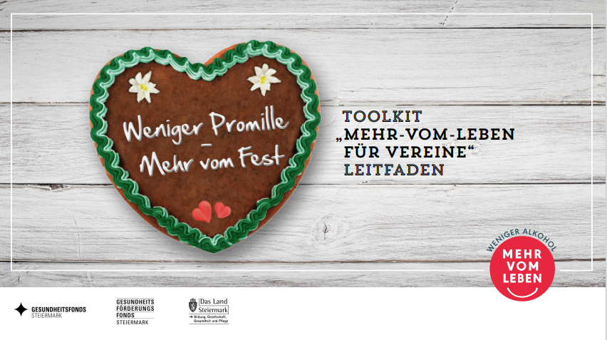 Leitfaden Vereine "Mehr vom Leben"