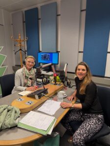 Podcastaufnahme im Studio