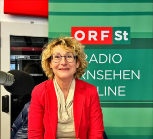 Interviewpartnerin ORF Steiermark Podcast